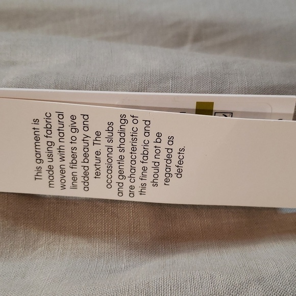 Calvin Klein NWT Khaki Beige Linen Blend Trouser Pants Size 14 - Picture 6 of 12